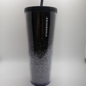 Starbucks MIRROR GLITTER Black cold cup